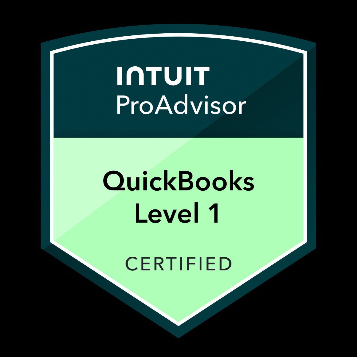 QuickBooks Online ProAdvisor Level 1 Certified
